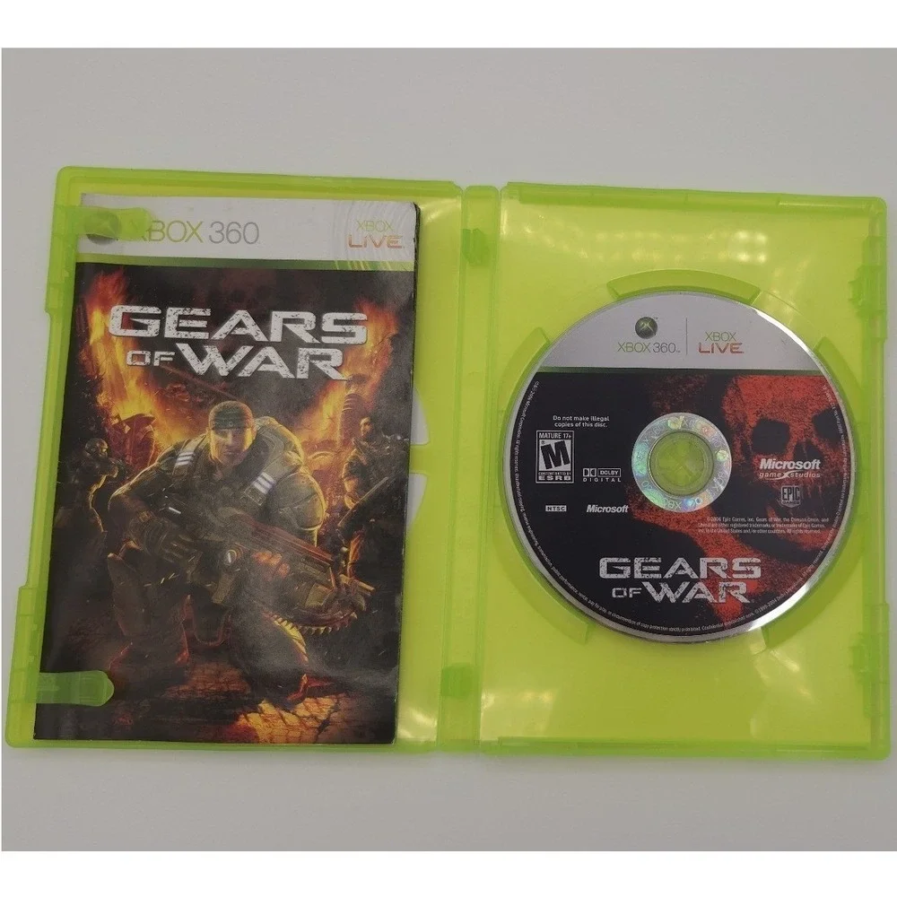 Gears of War - Bonus Edition - Microsoft Xbox 360 - CIB - Complete - Tested